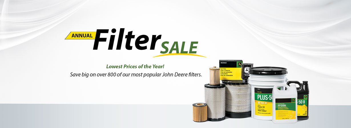 Annual Filter Sale