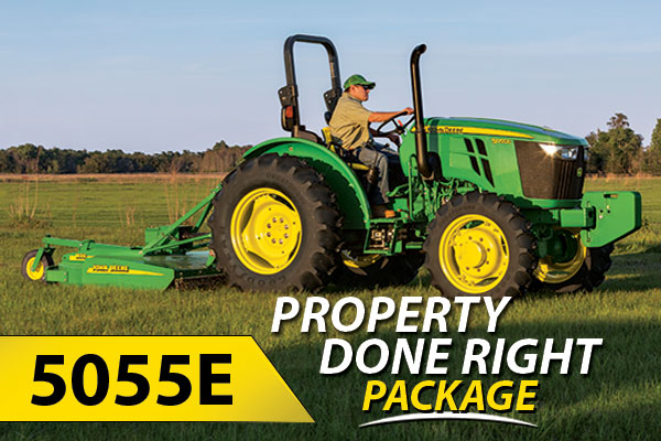 5055E (MFWD, 9F/3R) Property Done Right Package